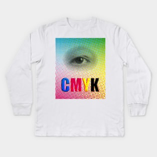 CMYK Kids Long Sleeve T-Shirt